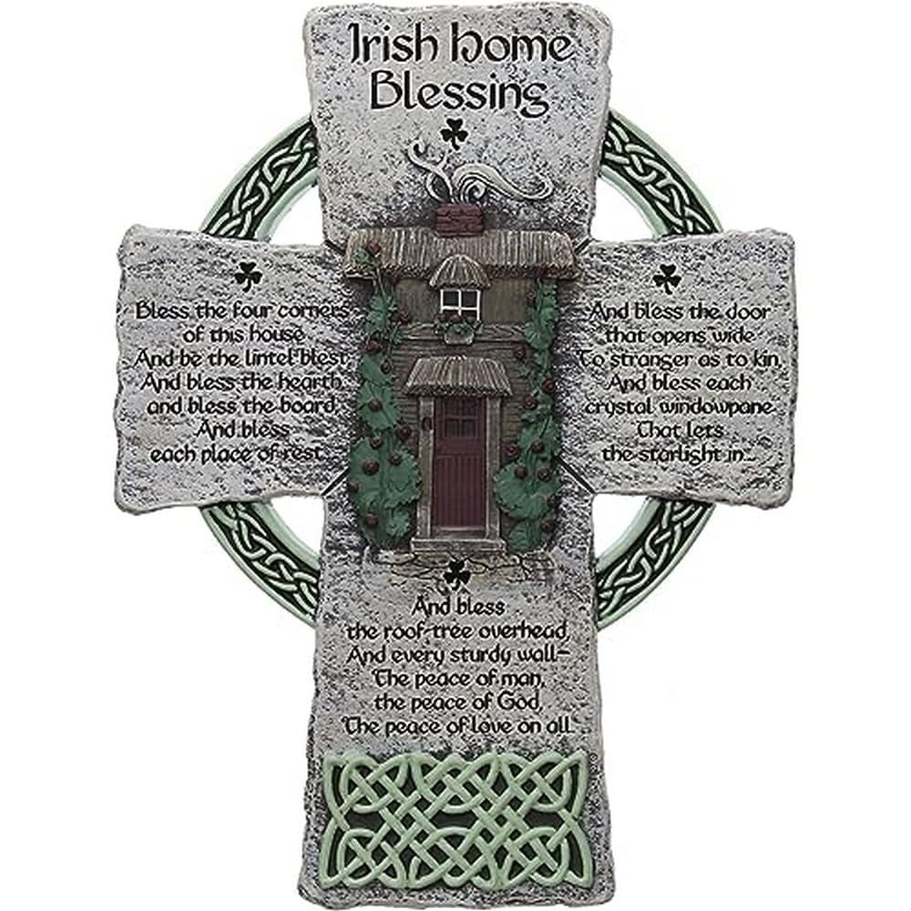 Abbey Gift Irish Home Blessing Cross