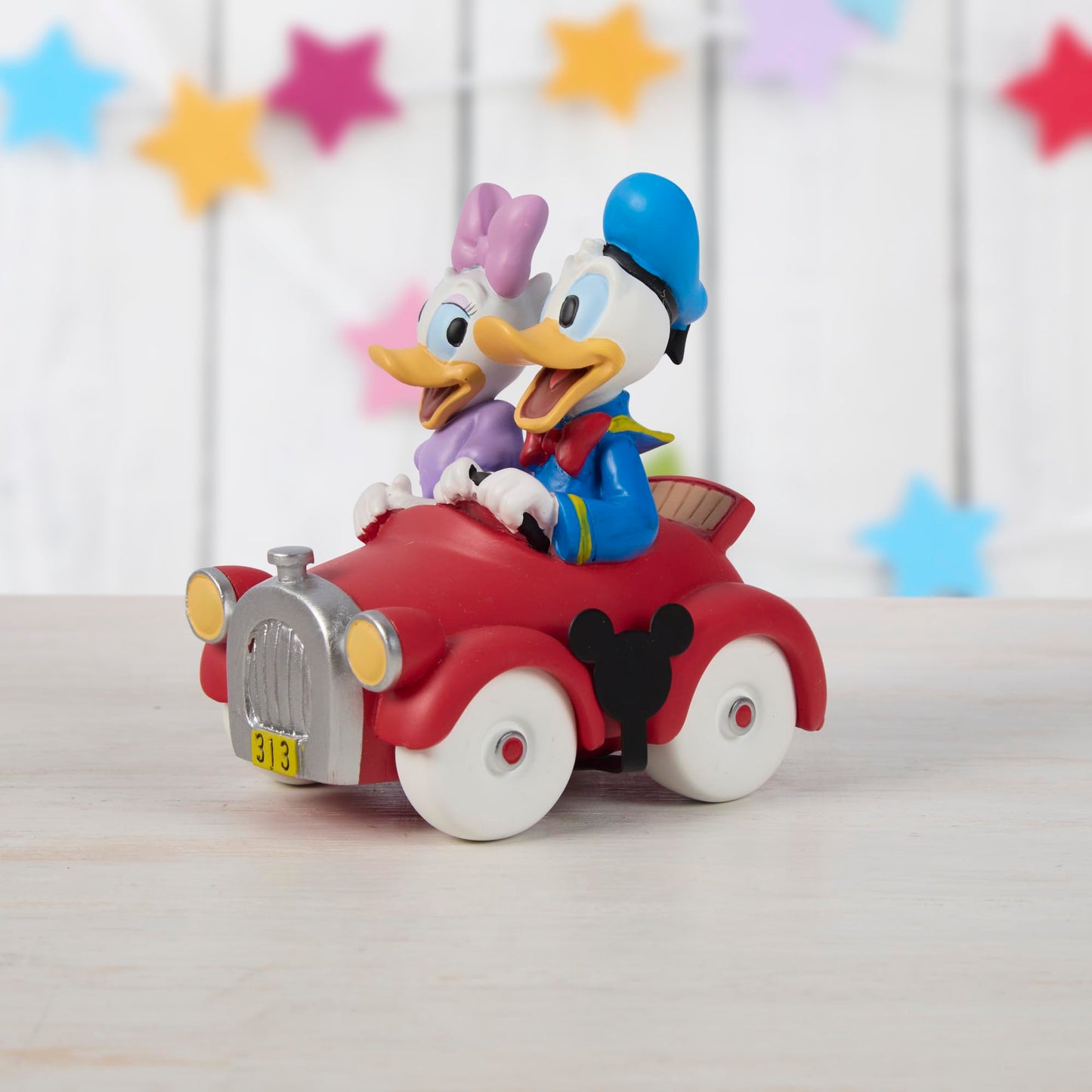 Precious Moments Disney Showcase Disney Collectible Parade Daisy and Donald Duck Figurine, 1 Each