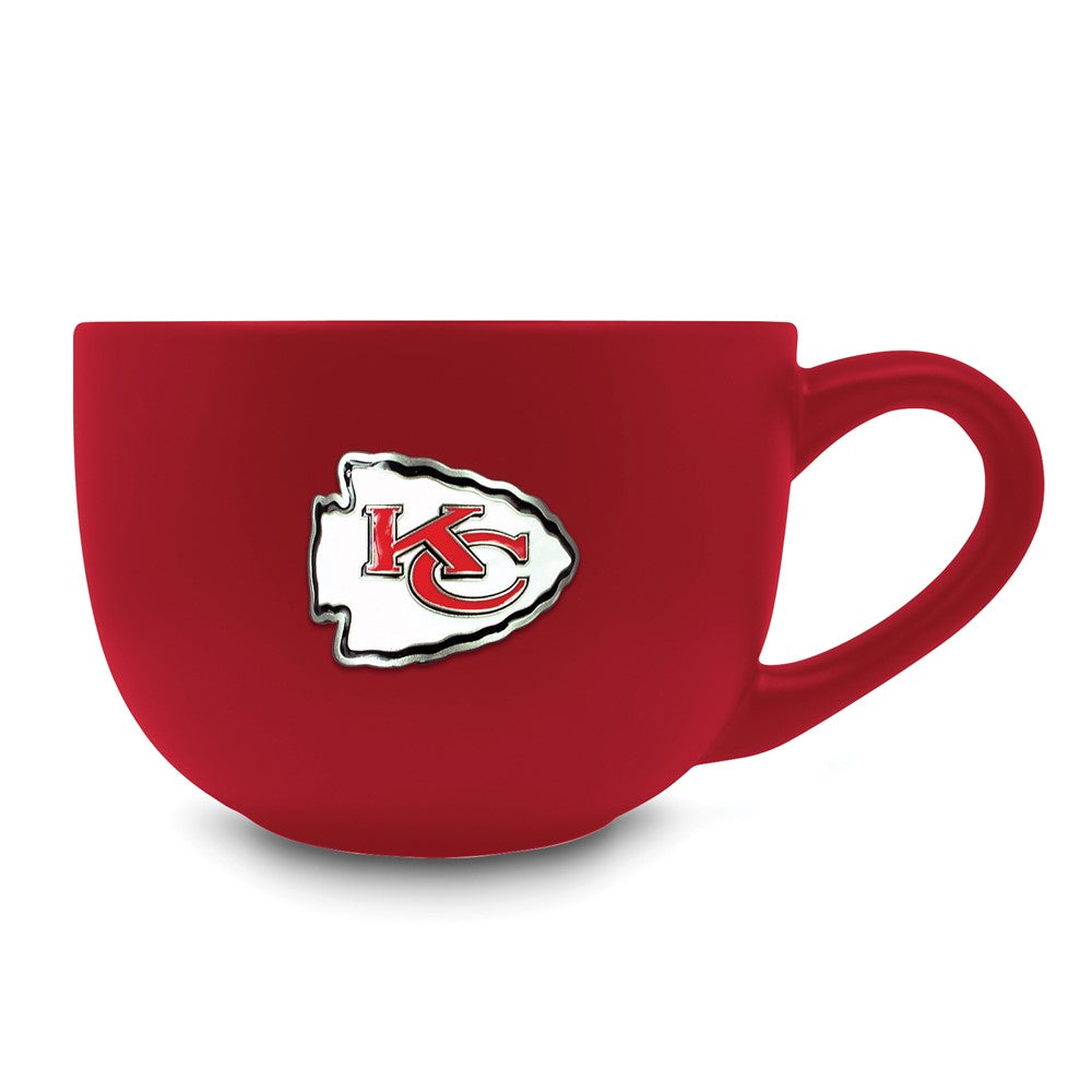 NFL Kansas City Chiefs 23oz Ceramic Mug with Etched Logo