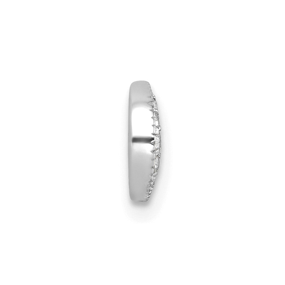 Stella & Dot 10kw Diamond Cresent Moon Charm Element