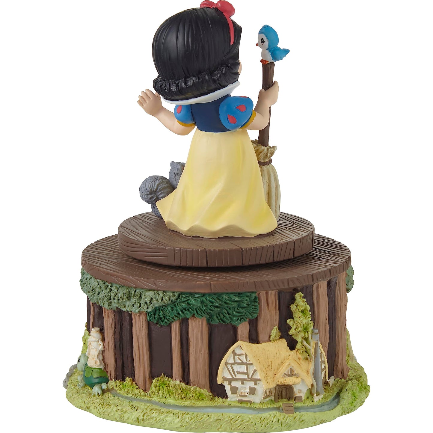 Precious Moments 231107 ‚ÄúWhistle While You Work‚Äù Disney Snow White Rotating Resin Musical