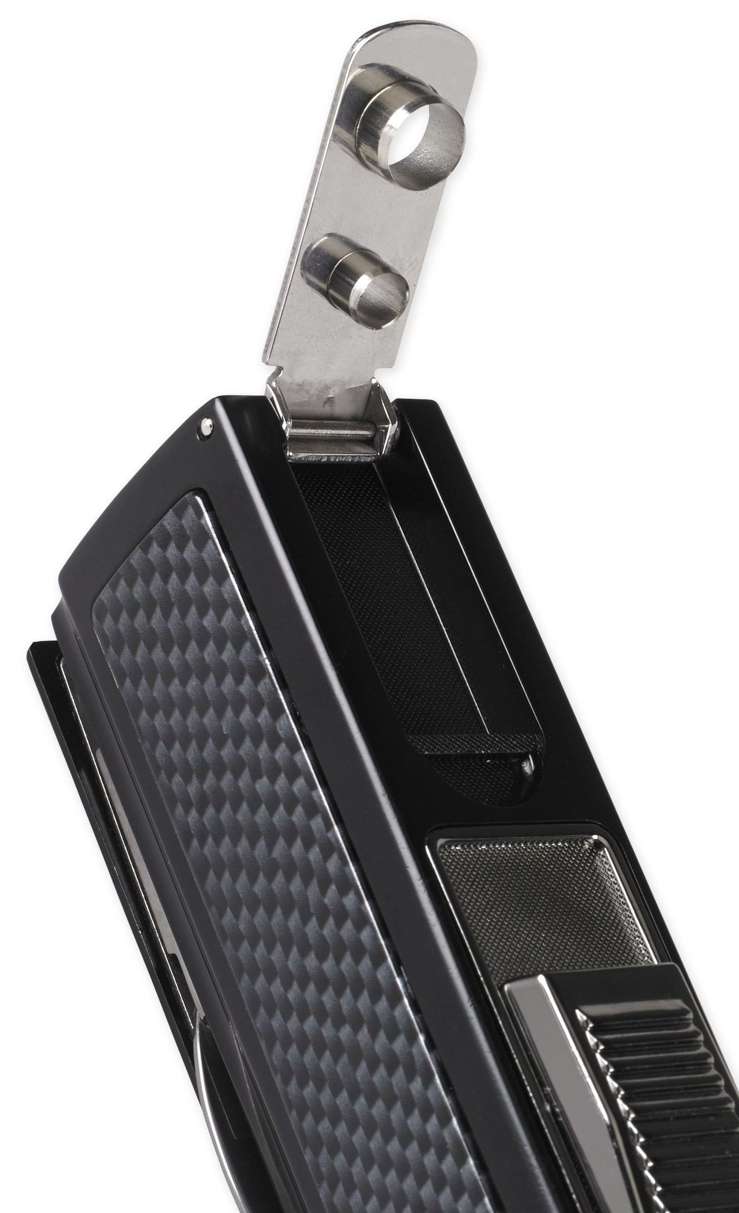 Black Label Dominator Quad Torch Table Lighter - Dark Gun Matte