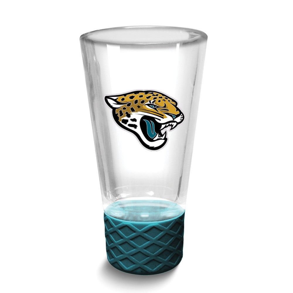 NFL Jacksonville Jaguars Collectors 4 oz. Shot Glass with Silicone Base