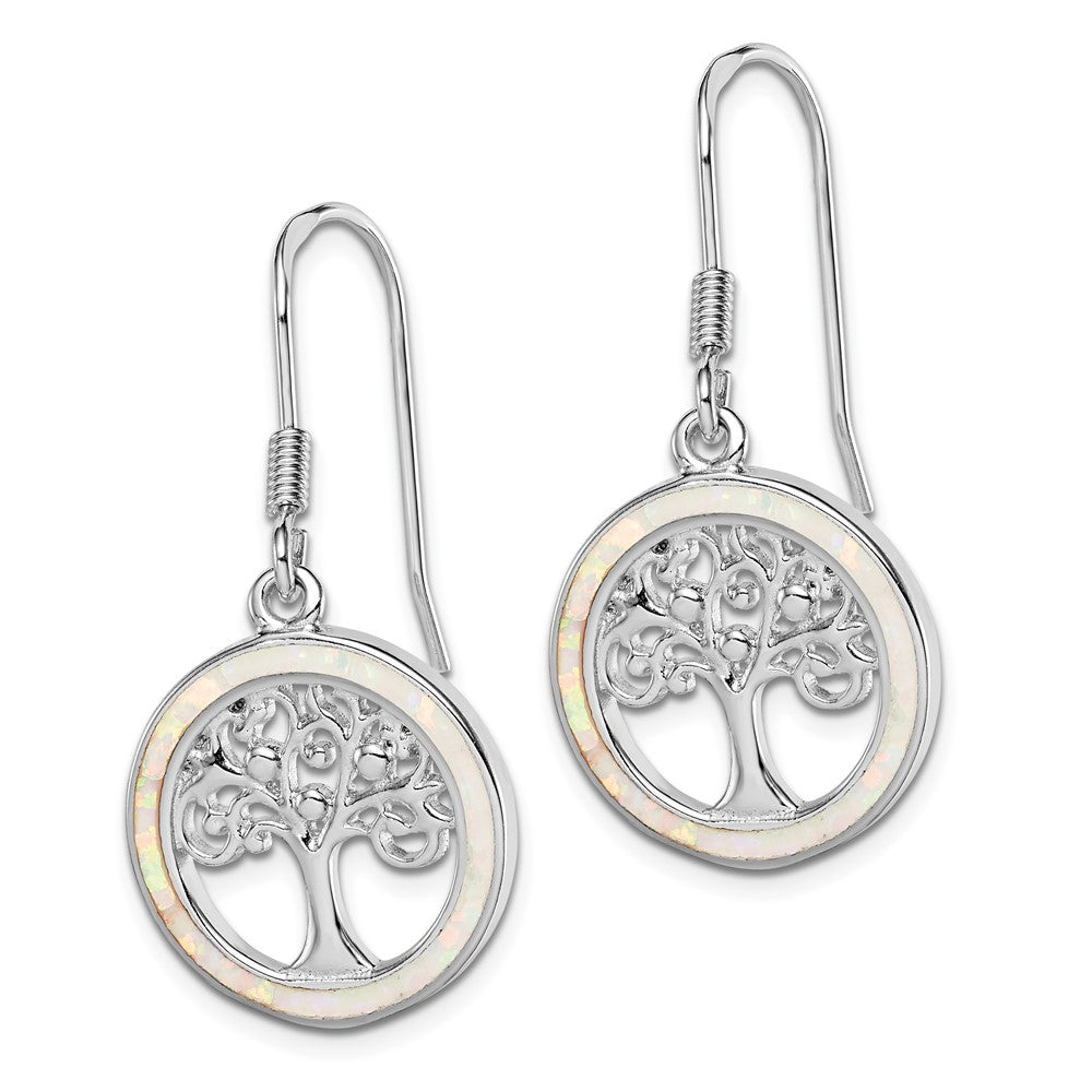 Sterling Shimmer Sterling Silver Rhodium-plated 96 Stone 1.7mm CZ In and Out Round Hinged Hoop Earrings