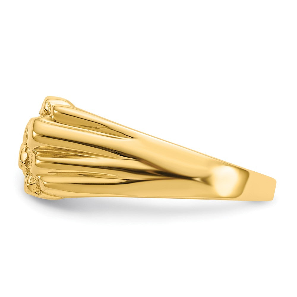 14k Nugget Ring Size 7