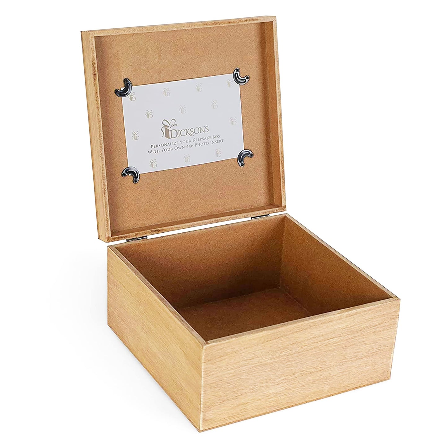 Dicksons Remember Police Blue and Black 9 Inch Wood Decorative Keepsake Photo Box