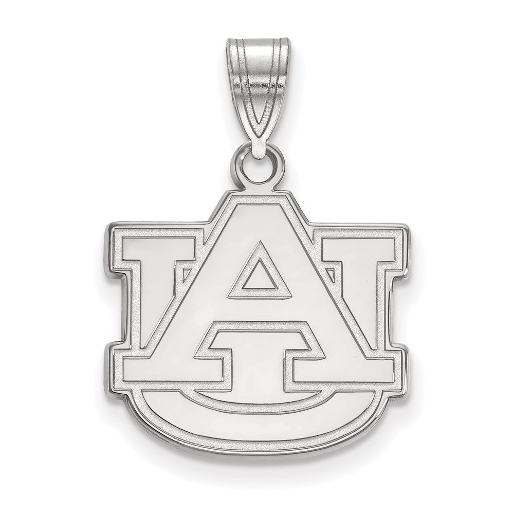 Sterling Silver Auburn U Medium 'AU' Pendant
