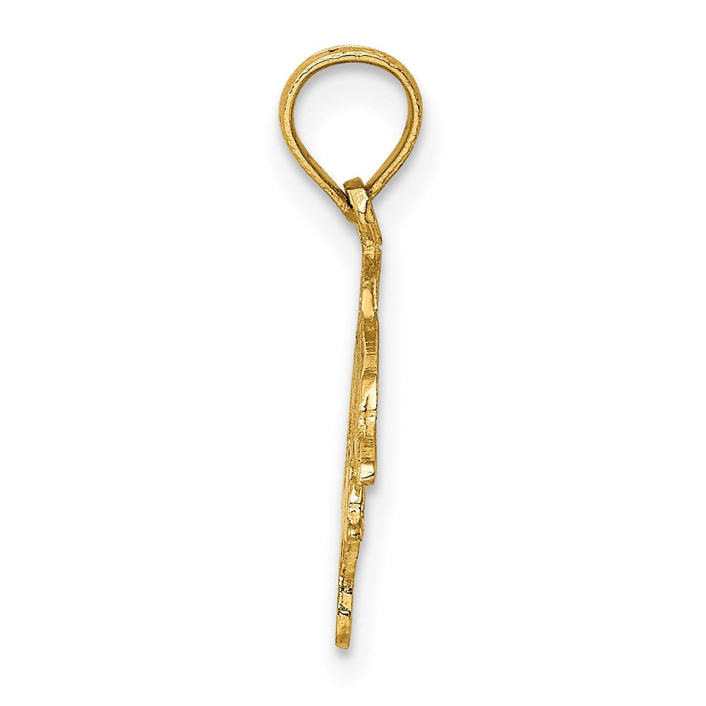 14K Mother and Calf Dolphin Charm