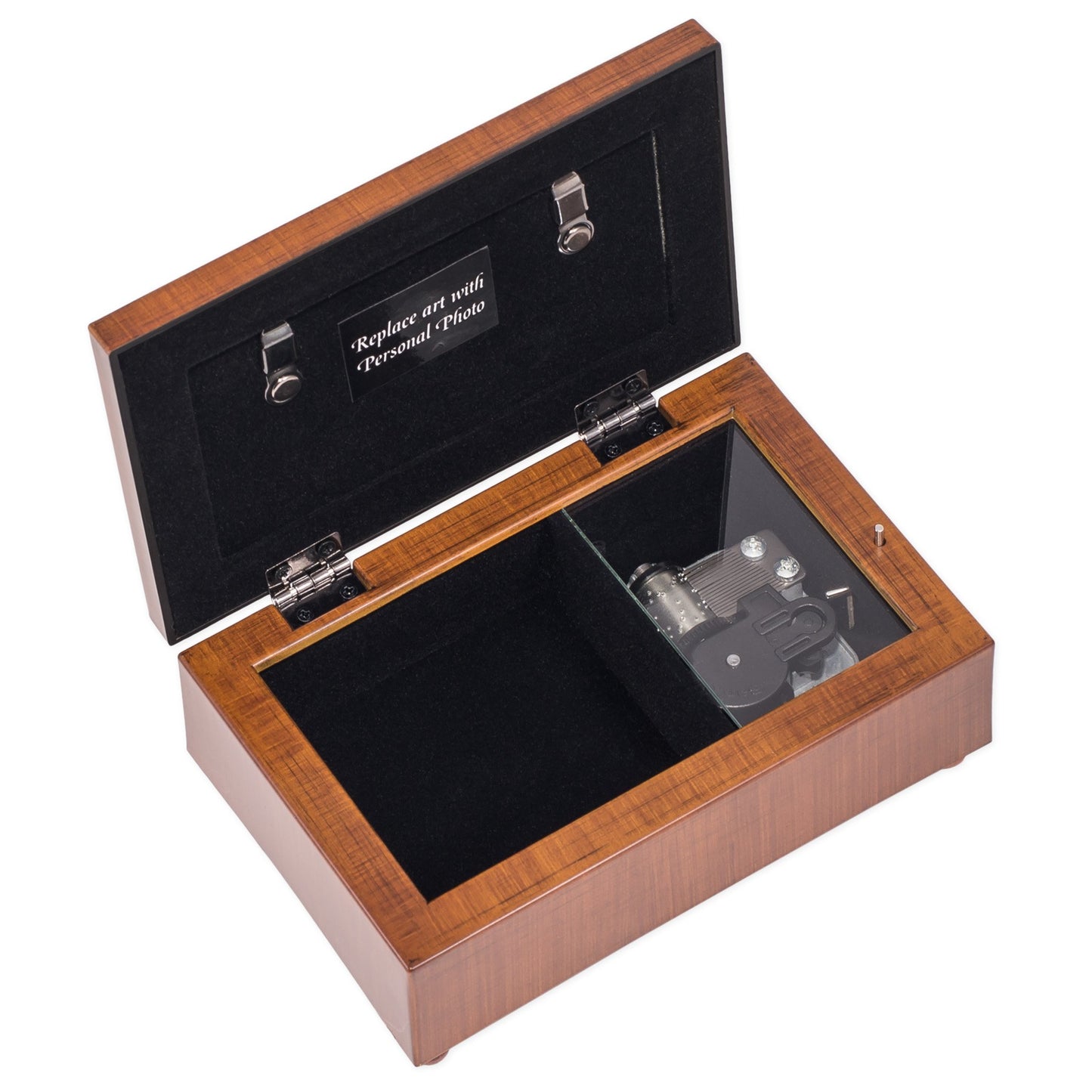 Woodgrain Petite Rose Mom Music Box - Perfect Mother Gift