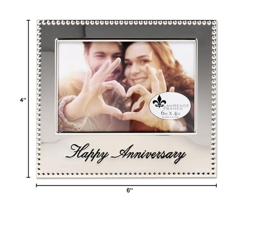 Lawrence Frames 4x6 Happy Anniversary Picture Frame 290264