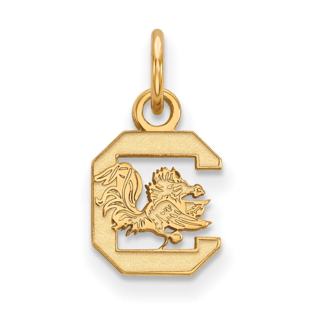 14k Gold LogoArt University of South Carolina Extra Small Pendant Q4Y001USO
