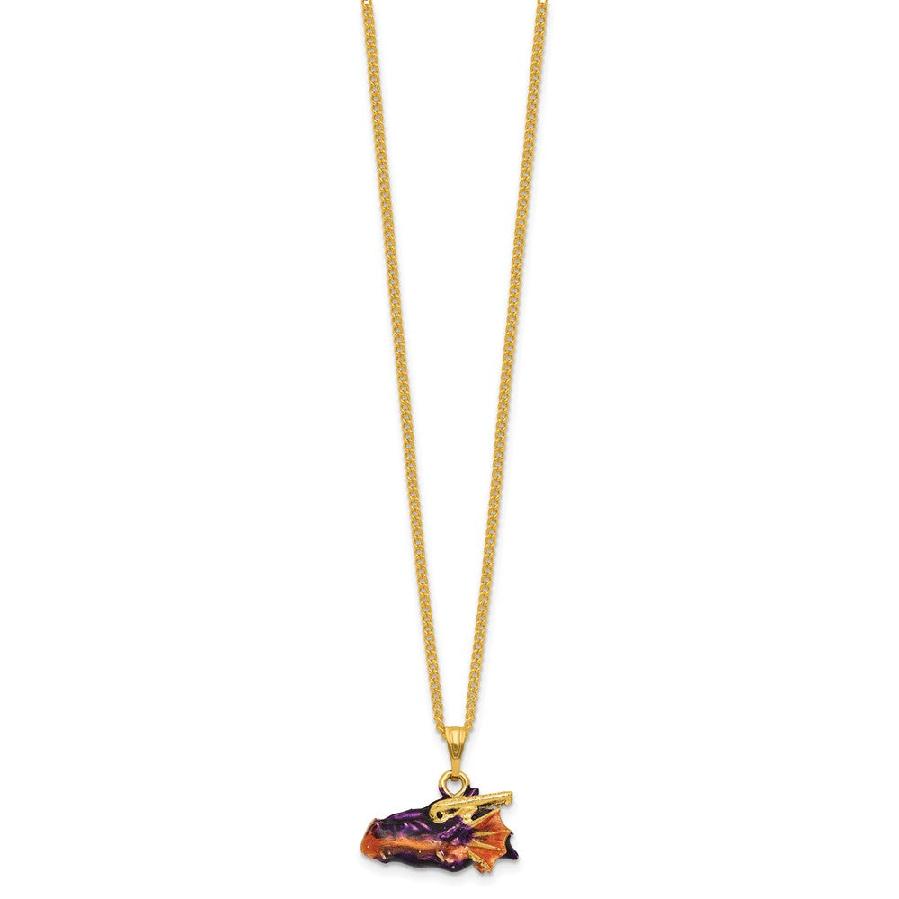 Luxury Giftware by Jere Bejeweled SMOKEY BANDITO Dragon Head Trinket Box with Matching 18 inch Necklace