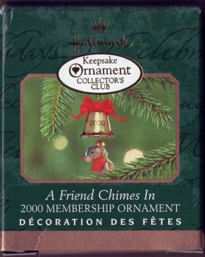 2000 Hallmark Keepsake Ornament "A Friend Chimes In"
