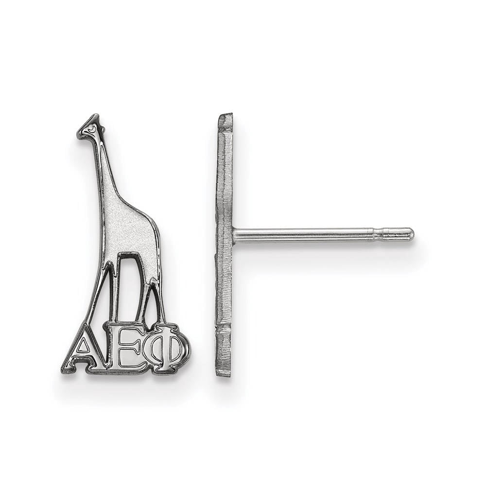 Sterling Silver Official Licensed Greek Sororities Alpha Epsilon Phi XS Post Earrings