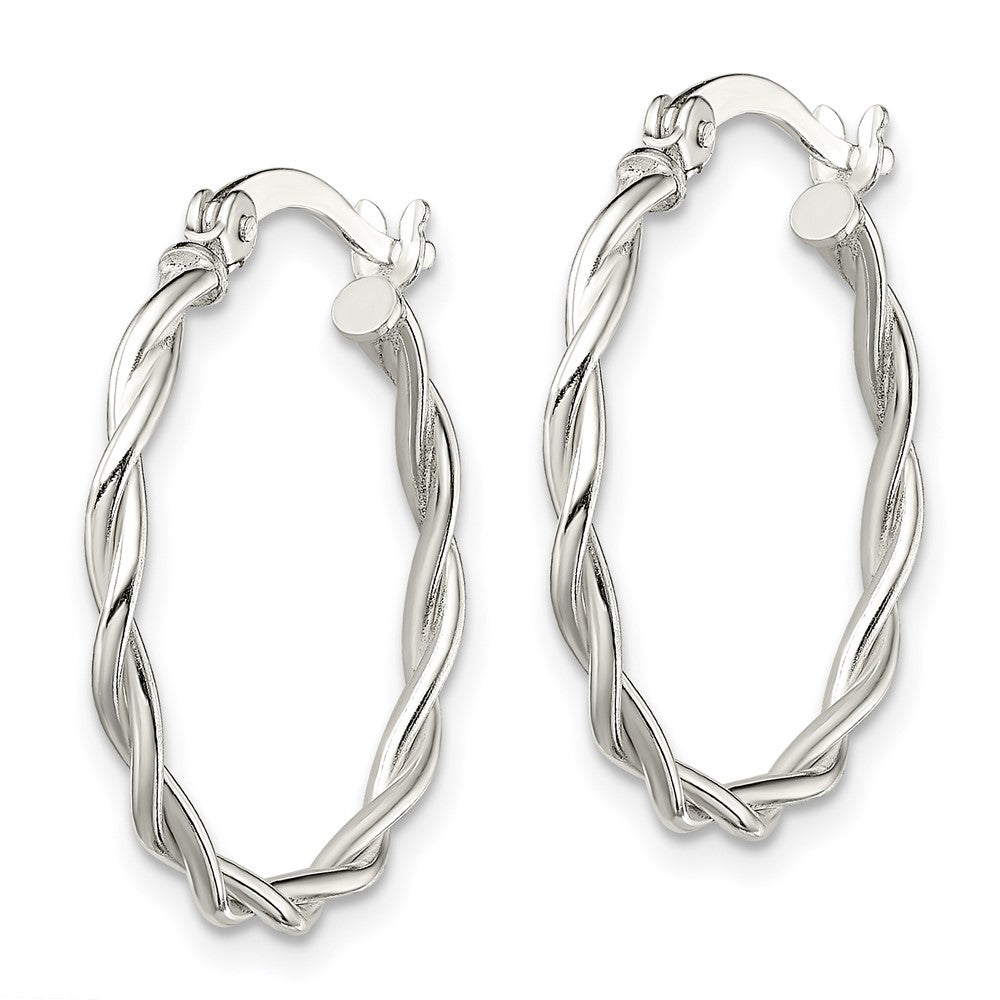 Sterling Silver Rhodium-plated CZ Snowflake Leverback Earrings
