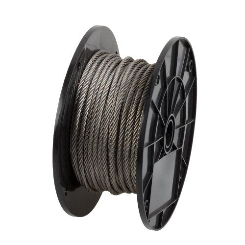 Crown Bolt 13060 1/8-Inch Wire Rope Uncoated