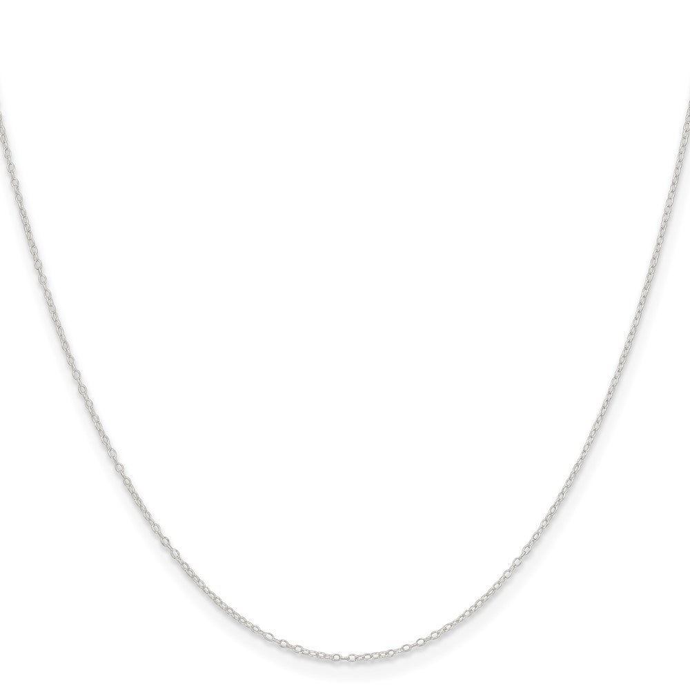 Sterling Silver .95mm Forzantina Cable Chain 16 Inches