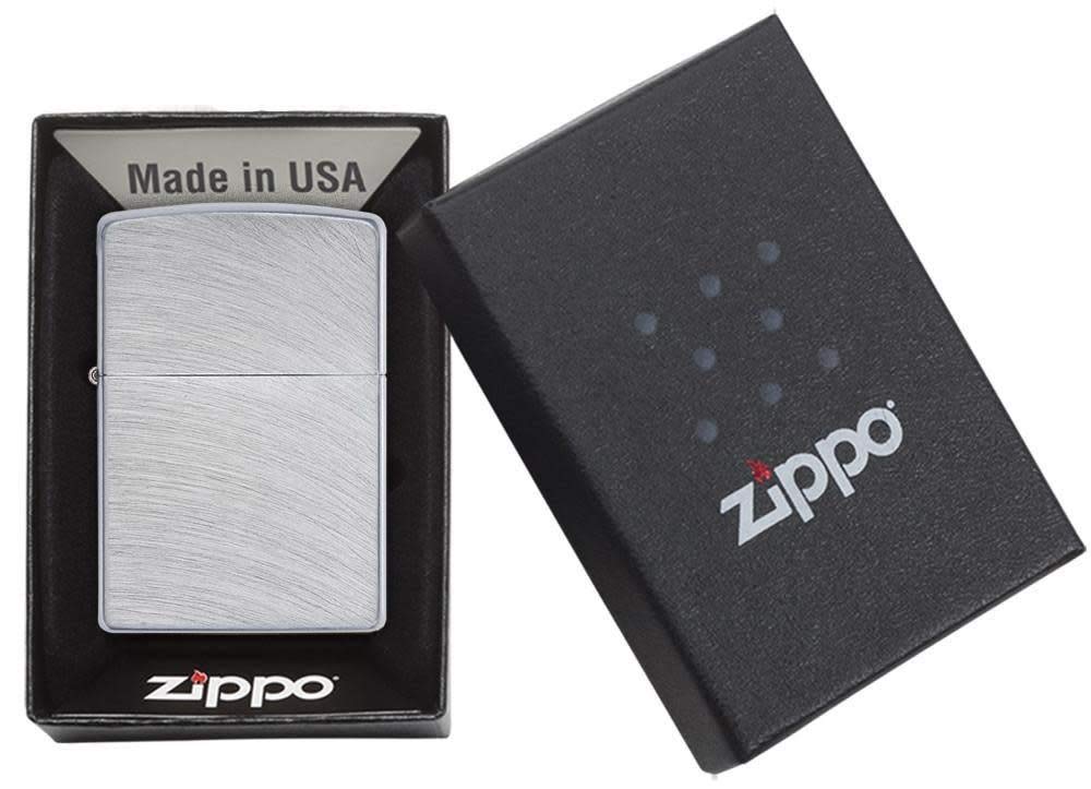 Zippo Chrome Arch Pocket Lighter