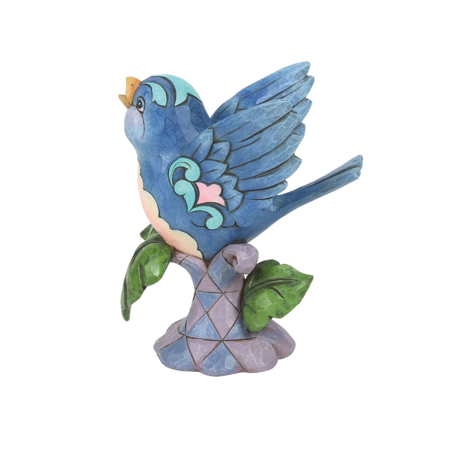 Enesco Jim Shore Heartwood Creek Bluebird on Branch Figurine