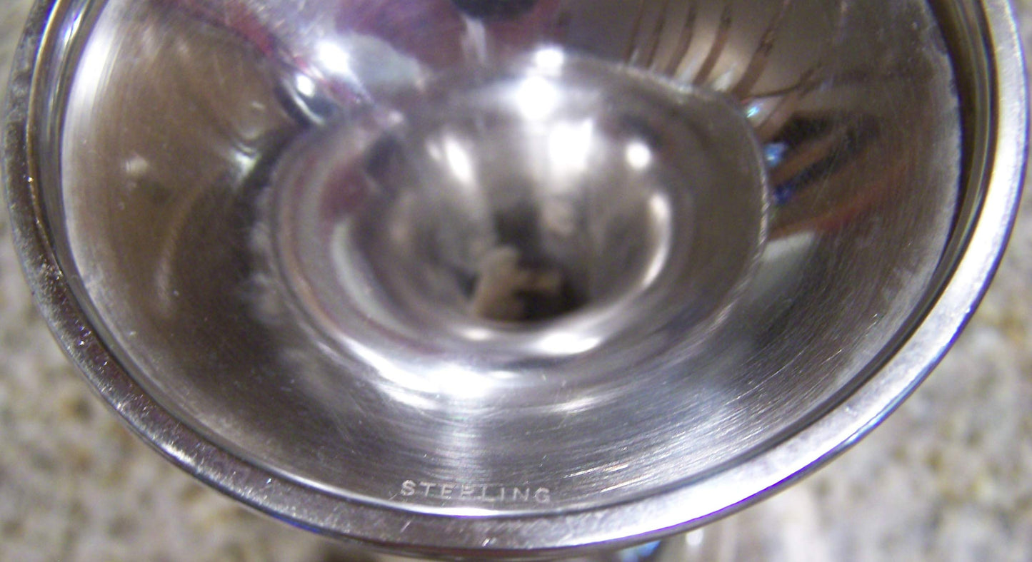 Empire Sterling Silver 4 ounce Wine Goblet Q-GM19823