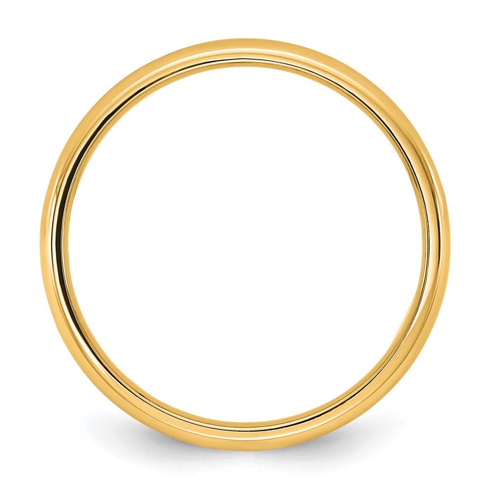 14KY 2.5mm LTW Comfort Fit Band Size 8.5