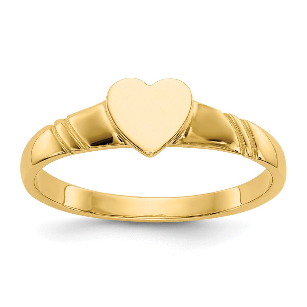 14k Children's Heart Ring Size 3
