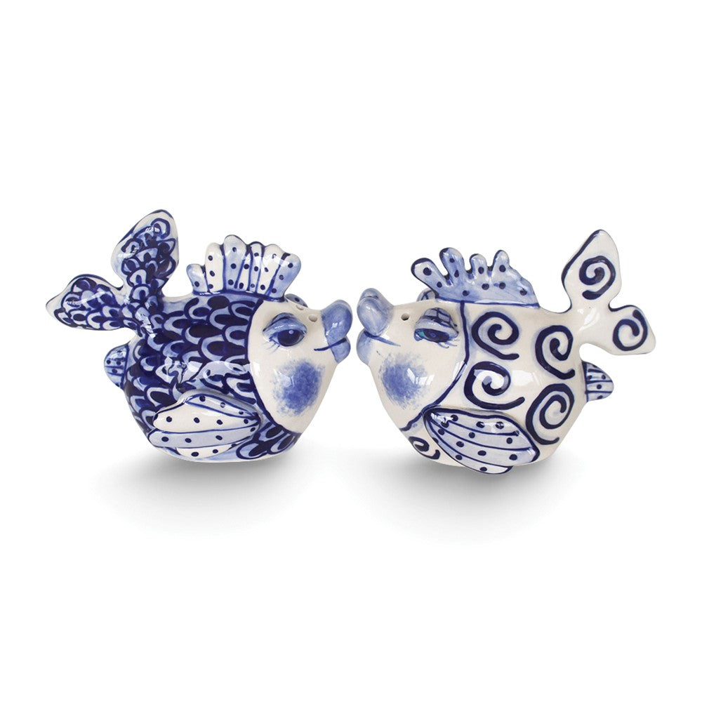 Fish Ceramic Salt and Pepper Set