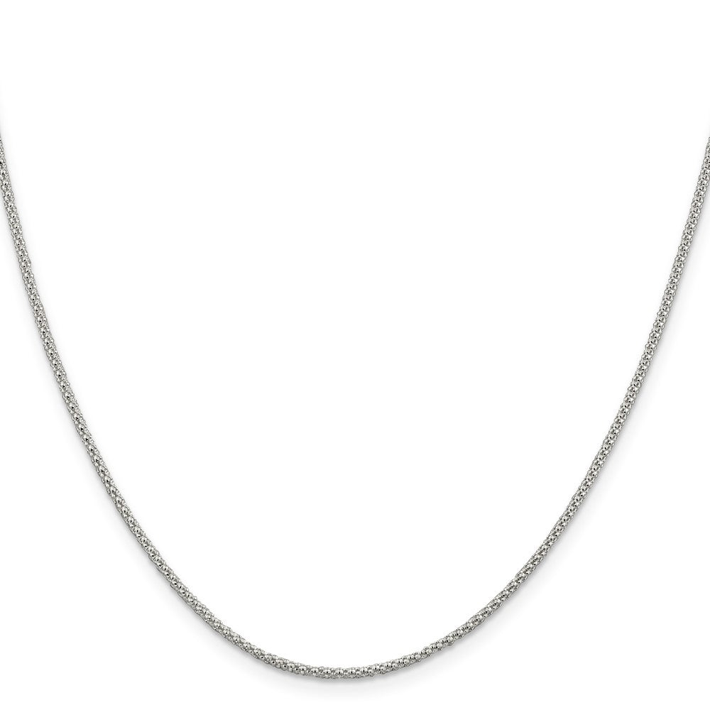 Sterling Silver 1.6mm Corona Chain 24 Inches
