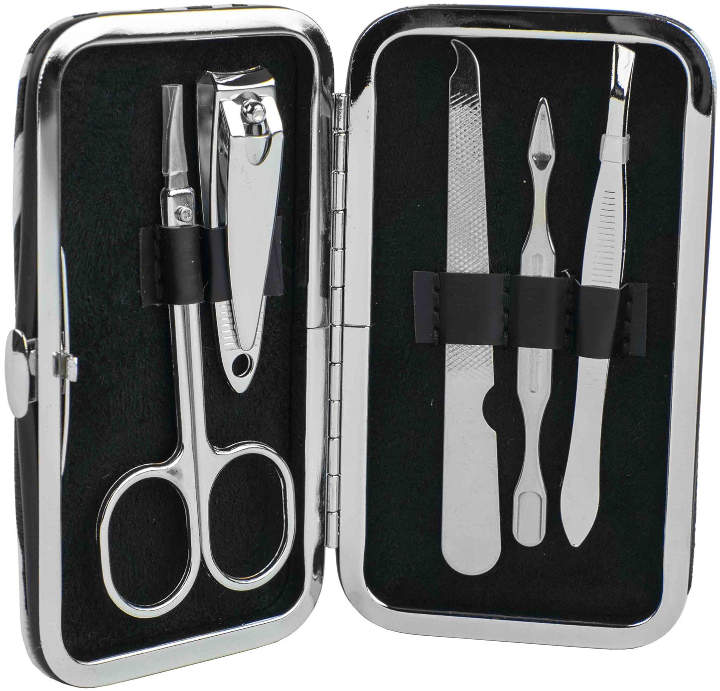 Zebra Print Case 5-Piece Manicure Set QGM20780