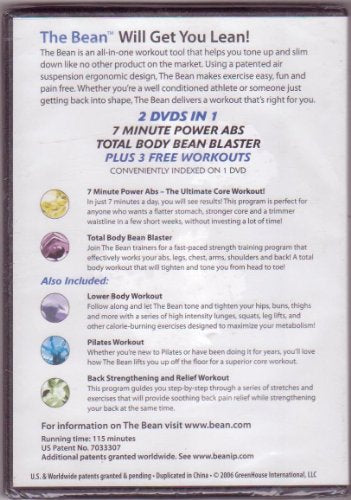7 Minute Power Abs & Total Body Bean Blaster (DVD)