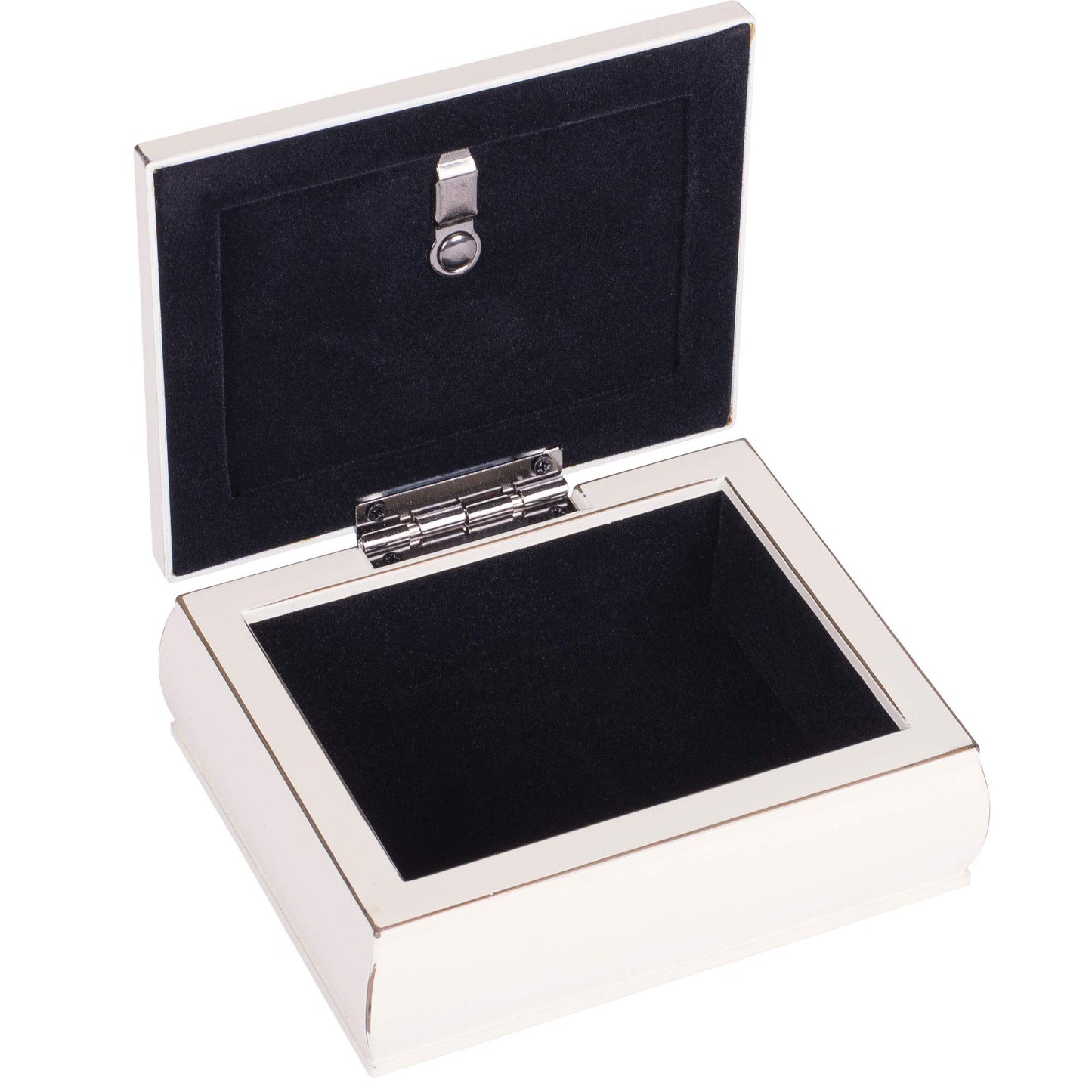 White Resin Tiny Square FIRST COMMUNION Keepsake Box QGM22939