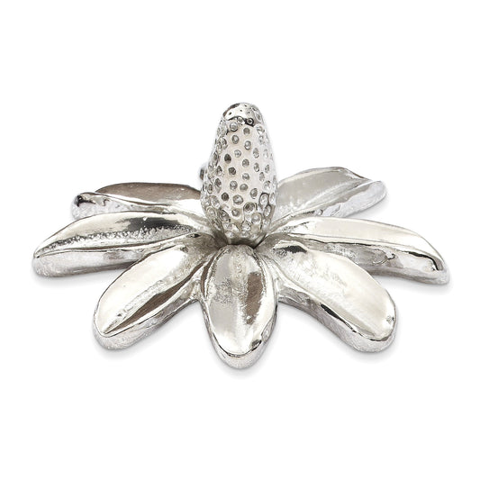 Handcrafted Tarnish-free Pewter Tiny Gardens Daisy Ring Holder QGM12043