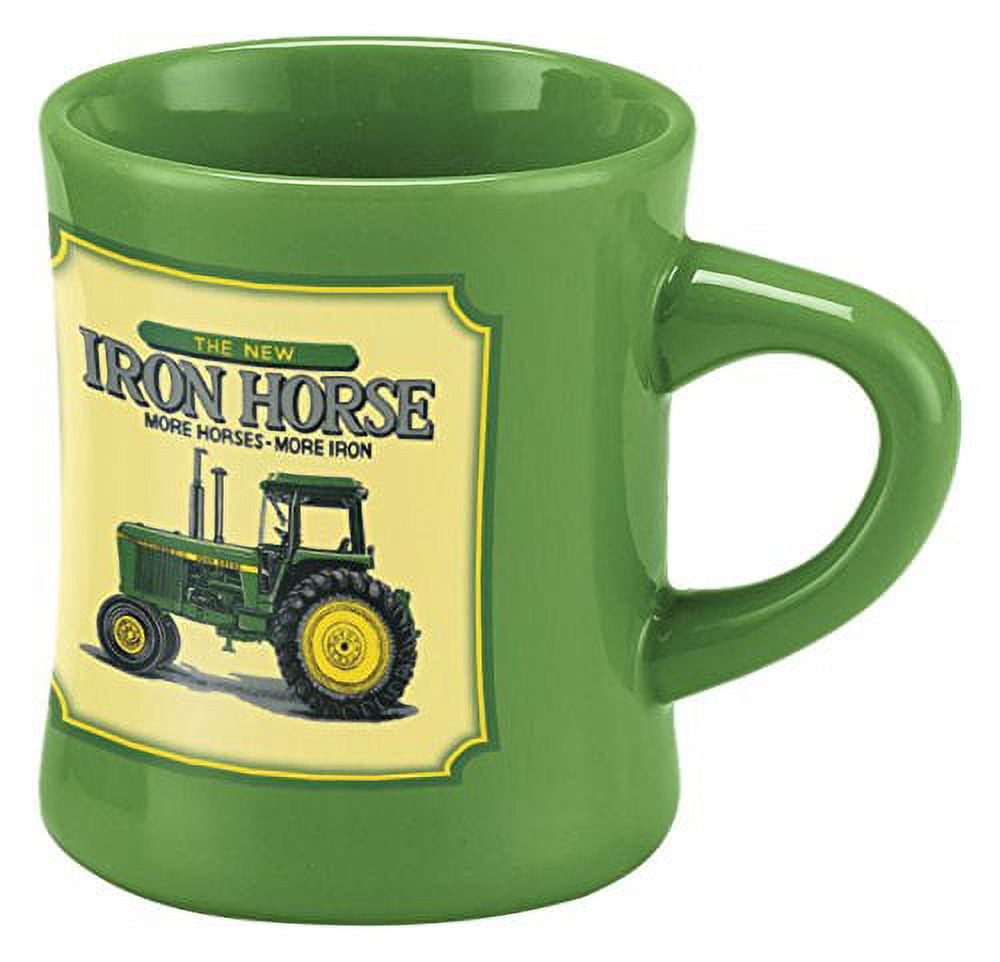 6979 John Deere Iron Horse Diner Mug, Perfect gift for those that love mug By M. CORNELL IMPORTERS