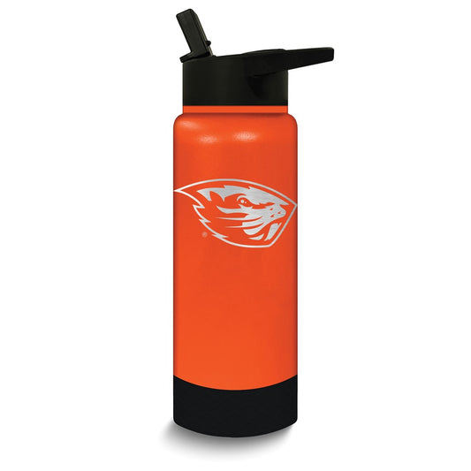 Collegiate Oregon State University Stainless Steel Silicone Grip 24 oz. Water Bottle