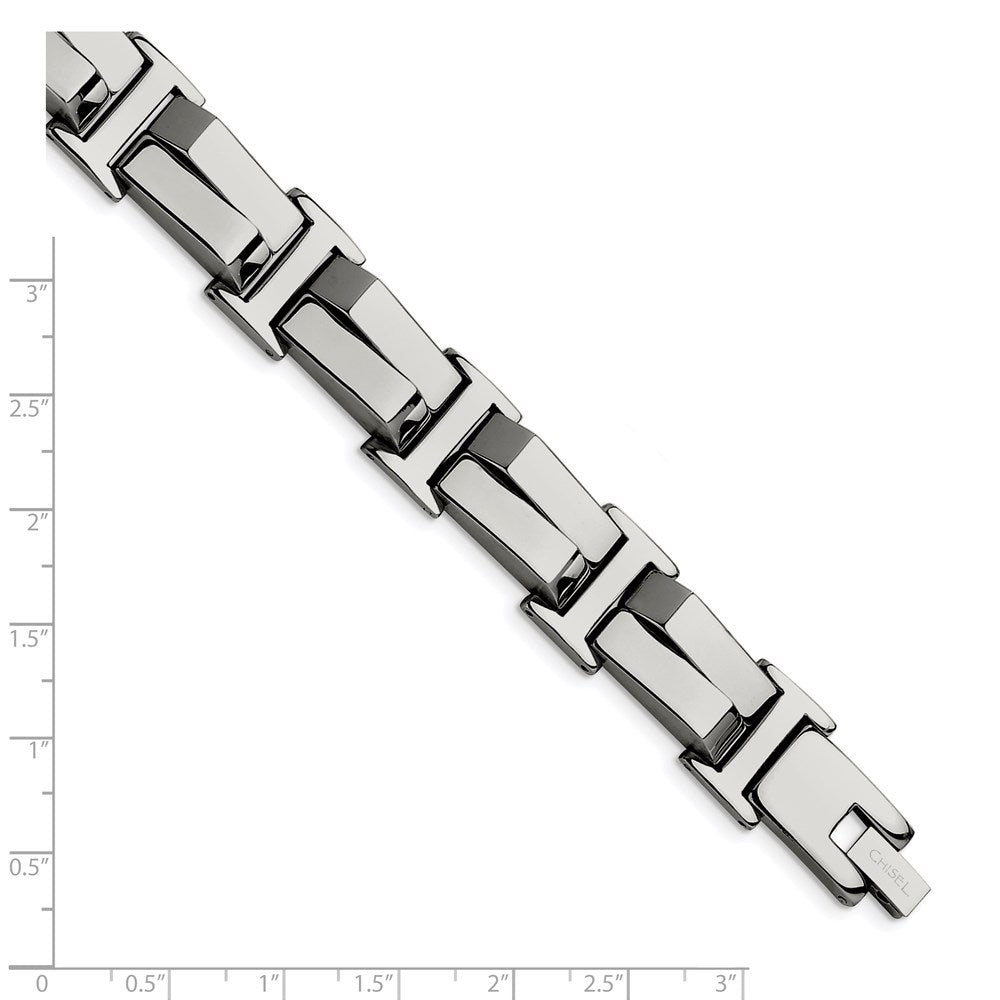 Stainless Steel Polished 8.5in Bracelet 8.5 inches