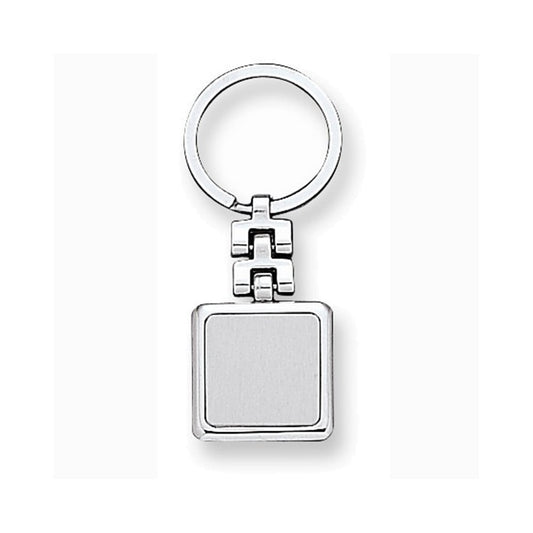 Silver-tone Metal Key Ring
