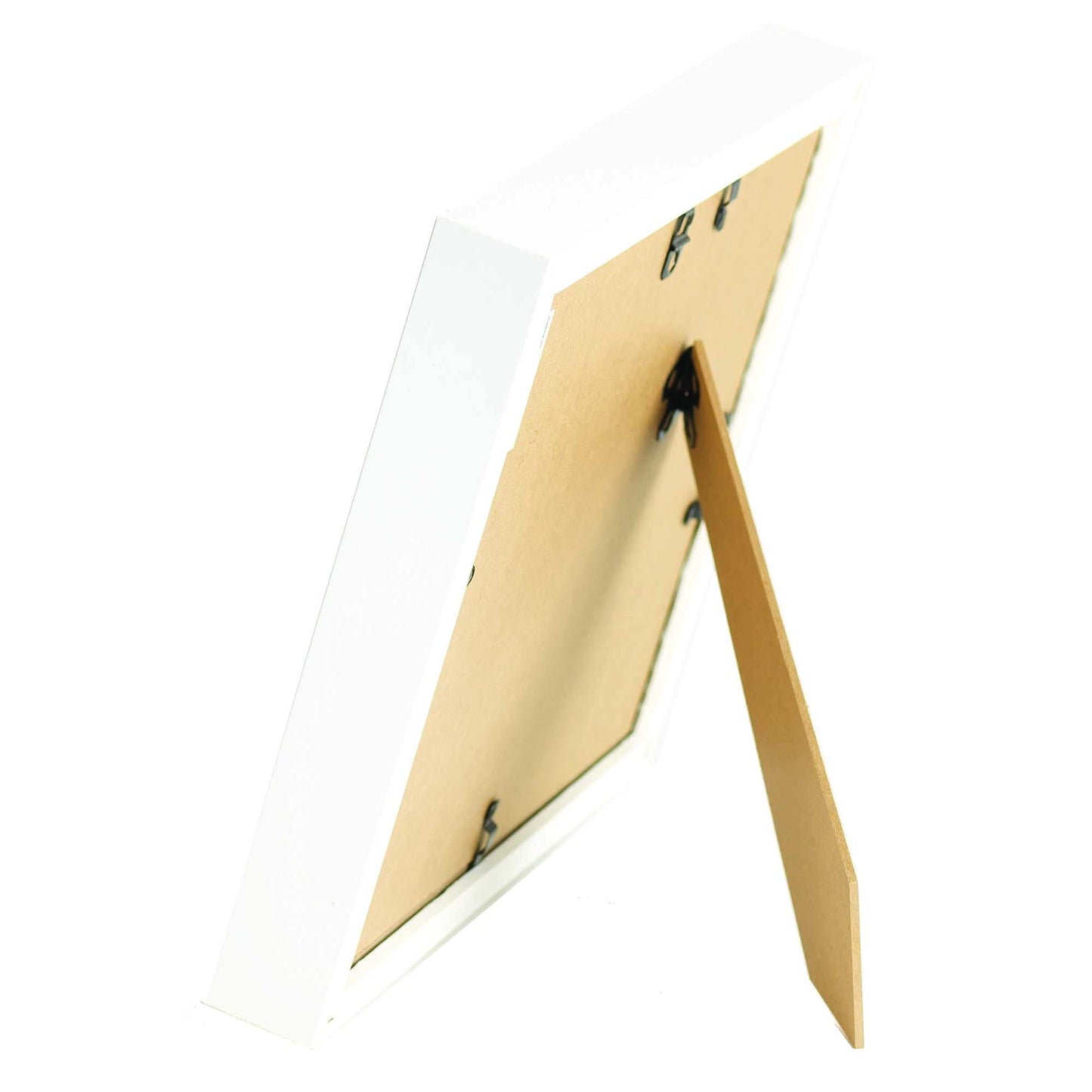 Precious Gift From Above Creamy White 11 x 9 Wood and Glass Decorative Wall and Tabletop Frame