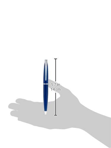 Cross ATX Refillable Ballpoint Pen, Medium Ballpen, Includes Premium Gift Box - Translucent Blue