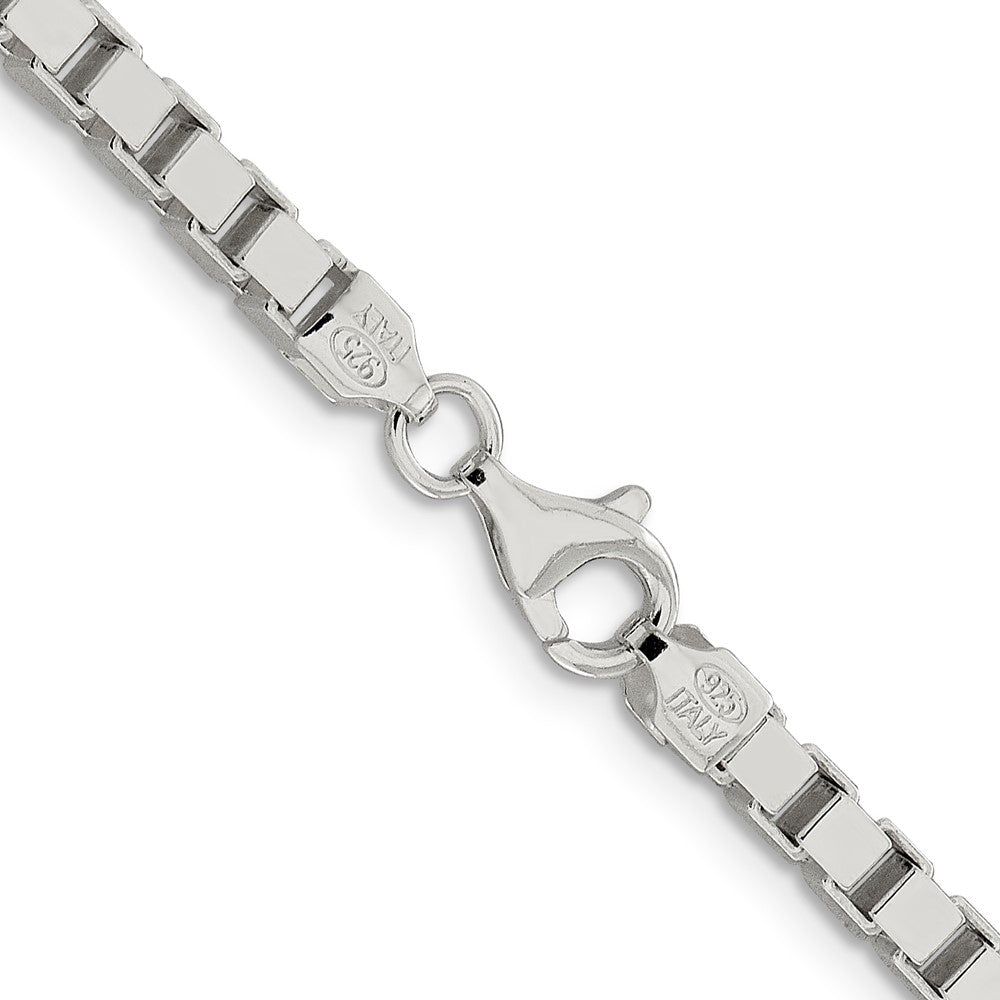 Sterling Silver 3.75mm Box Chain 26 Inches