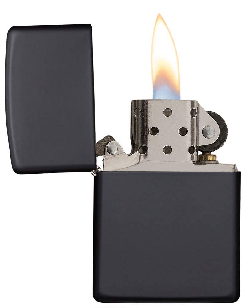 Zippo Classic Black Matte Pocket Lighter