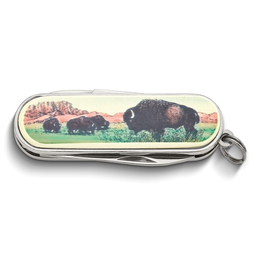 Barlow Designs Color Buffalo Multifunction Pocket Knife