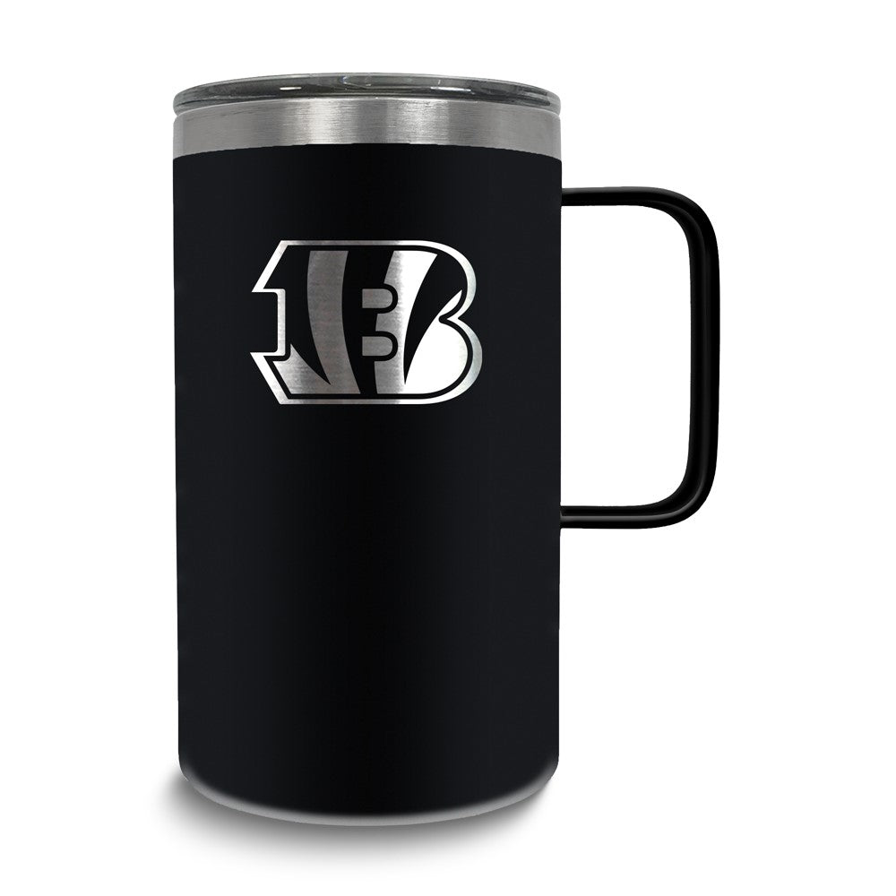 NFL Cincinnati Bengals Stainless Steel 18 oz. Hustle Mug with Lid