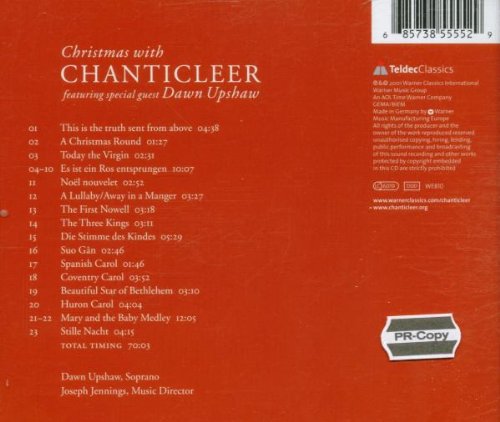 Chanticleer - Christmas with Chanticleer Featuring Dawn Upshaw - Music & Performance - CD