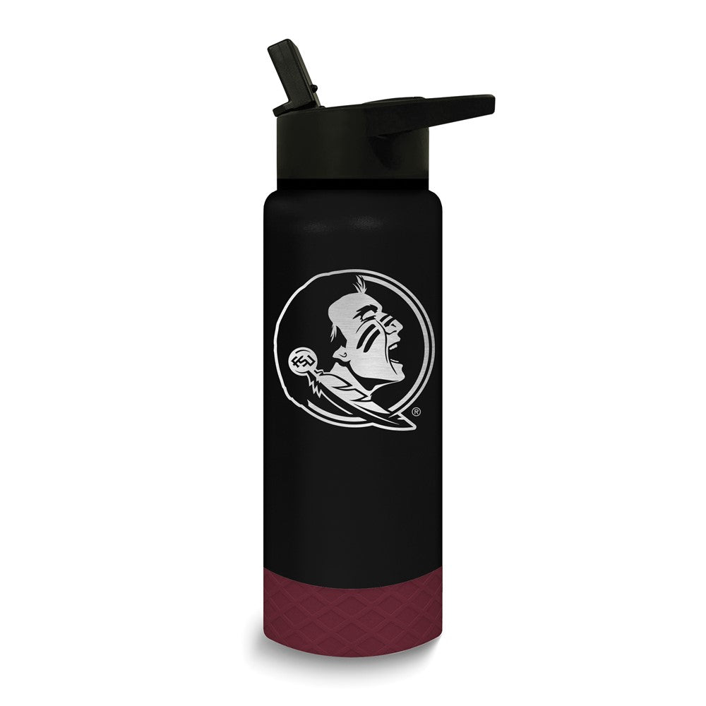Collegiate Florida State University Stainless Steel Silicone Grip 24 oz. Water Bottle