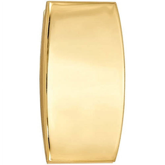 Primal Gold-tone Domed Money Clip