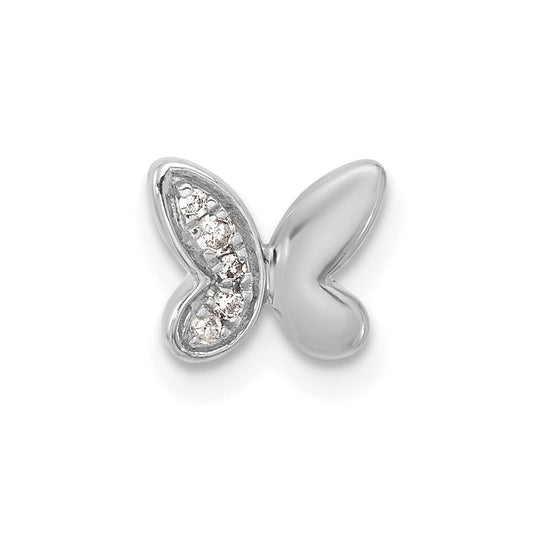 Stella & Dot 10kw Diamond Butterfly Charm Element