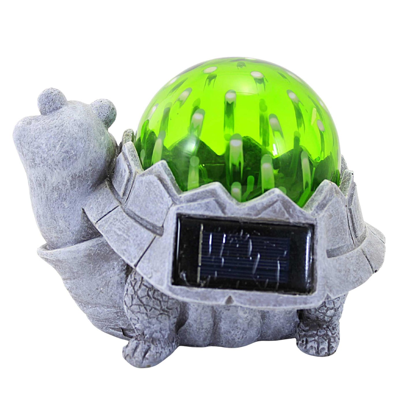 Home & Garden Led Turtle Solar Pudgy Pals Polyresin Garden Statue 14253