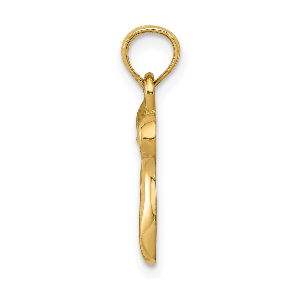 10K Gold Chai Pendant