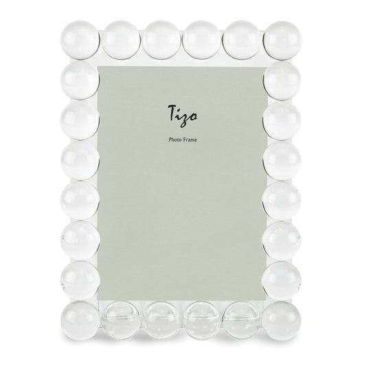 Crystal Glass 5x7 Bubble Frame QGM22508