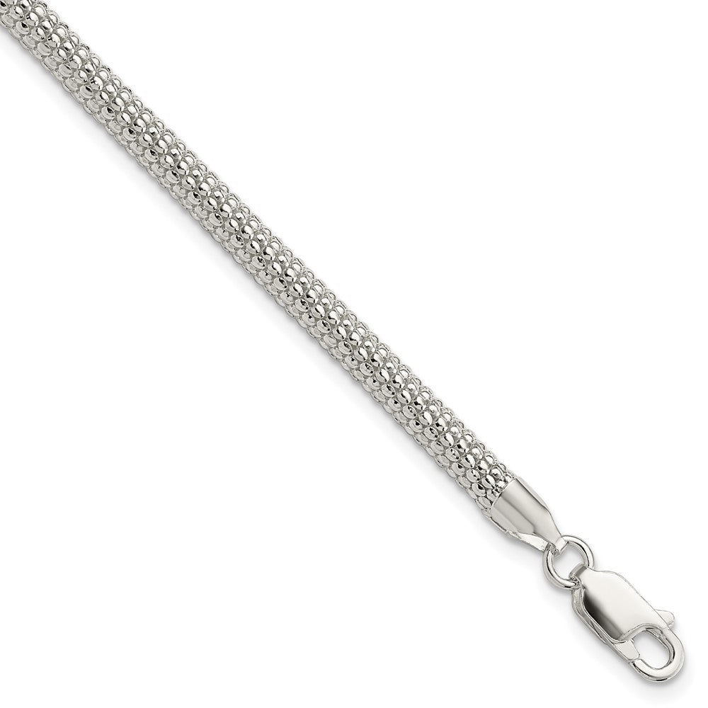 Sterling Silver Fancy 3.50mm Bracelet 7.5 inches